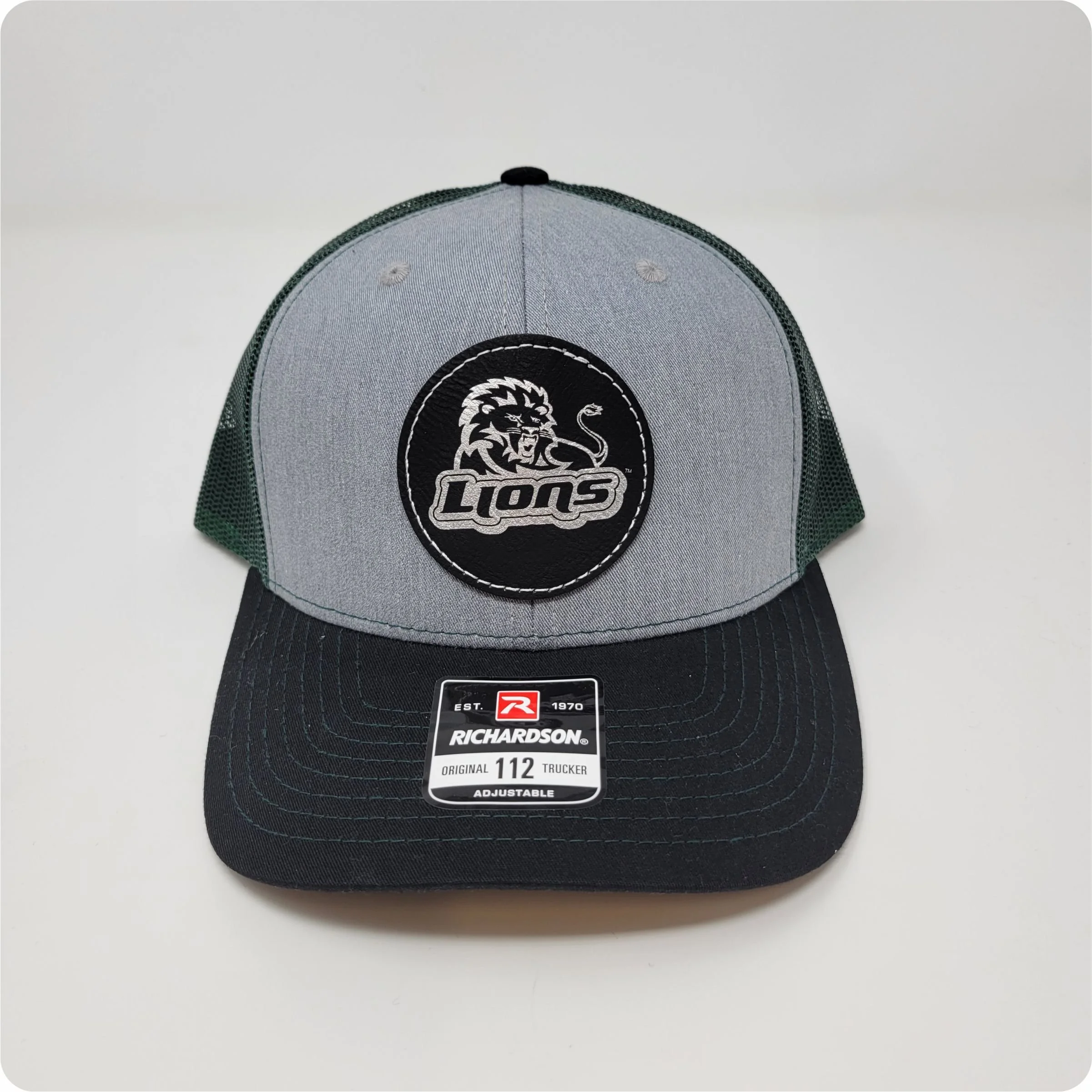 NEW Lynden Lions Leather Patch Richardson 112 Tri Color